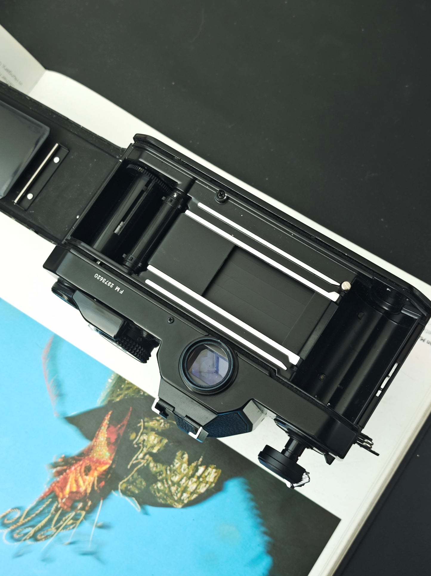 Nikon FM black with Nikkor 55mm F1.2 Ai