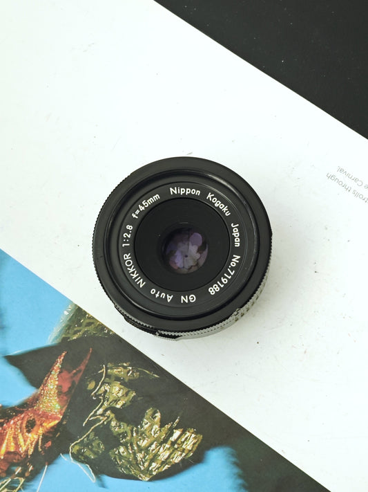 Nippon Kogaku GN Auto Nikkor 45mm F2.8 non-Ai