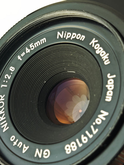 Nippon Kogaku GN Auto Nikkor 45mm F2.8 non-Ai