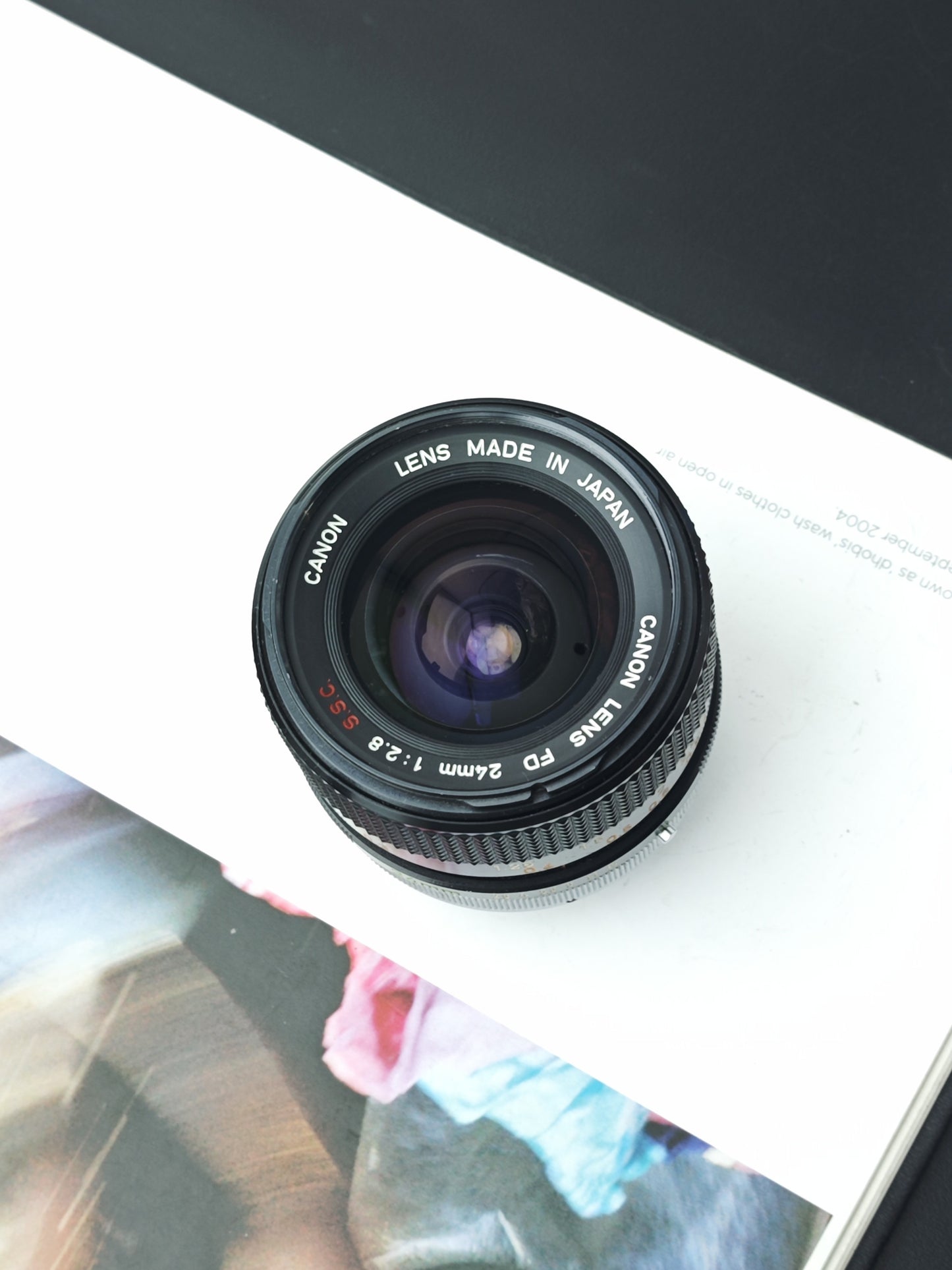 Canon Lens FD 24mm F2.8 S.S.C. #40949