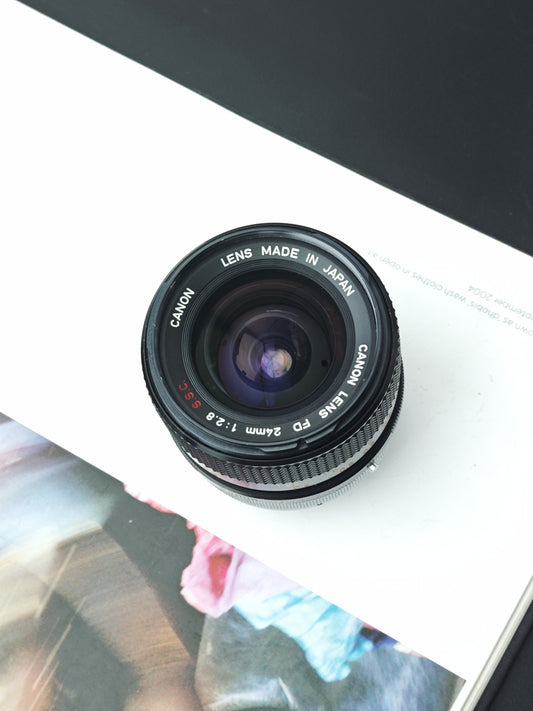 Canon Lens FD 24mm F2.8 S.S.C. #40949