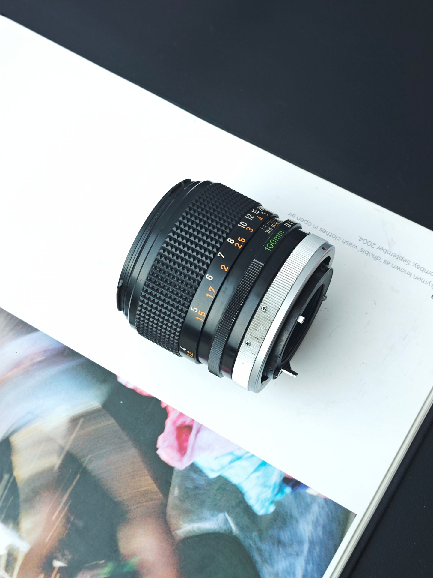 Canon Lens FD 100mm F2.8 S.S.C.