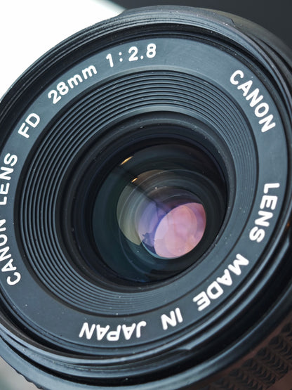 Canon Lens FD 28mm F2.8
