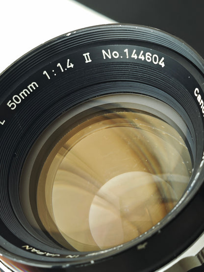 Canon Lens FL 50mm F1.4 II