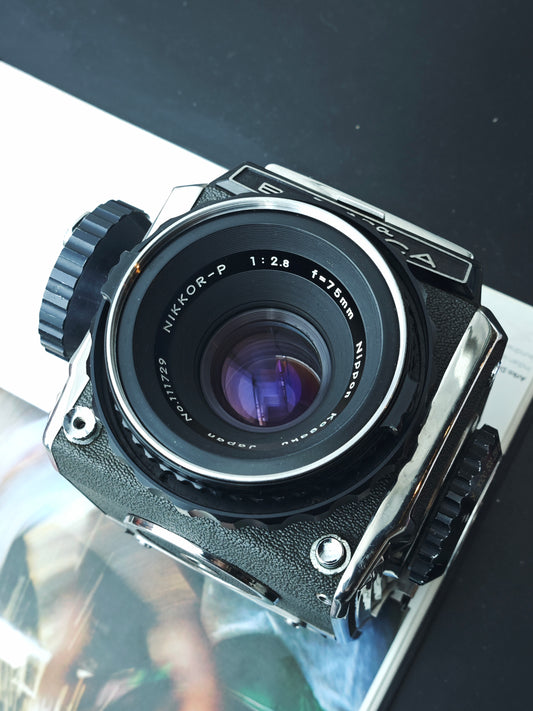 Zenza Bronica S2 with Nikkor-P 75mm F2.8