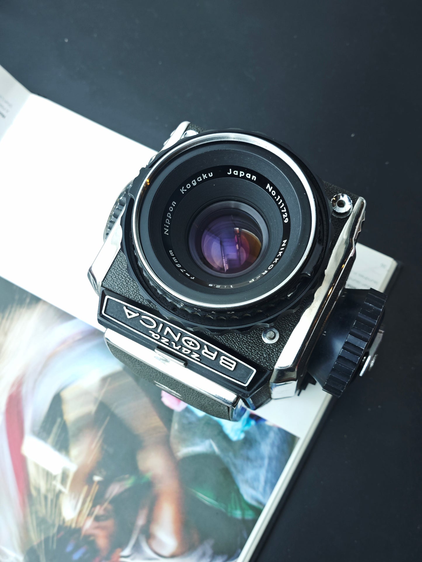 Zenza Bronica S2 with Nikkor-P 75mm F2.8