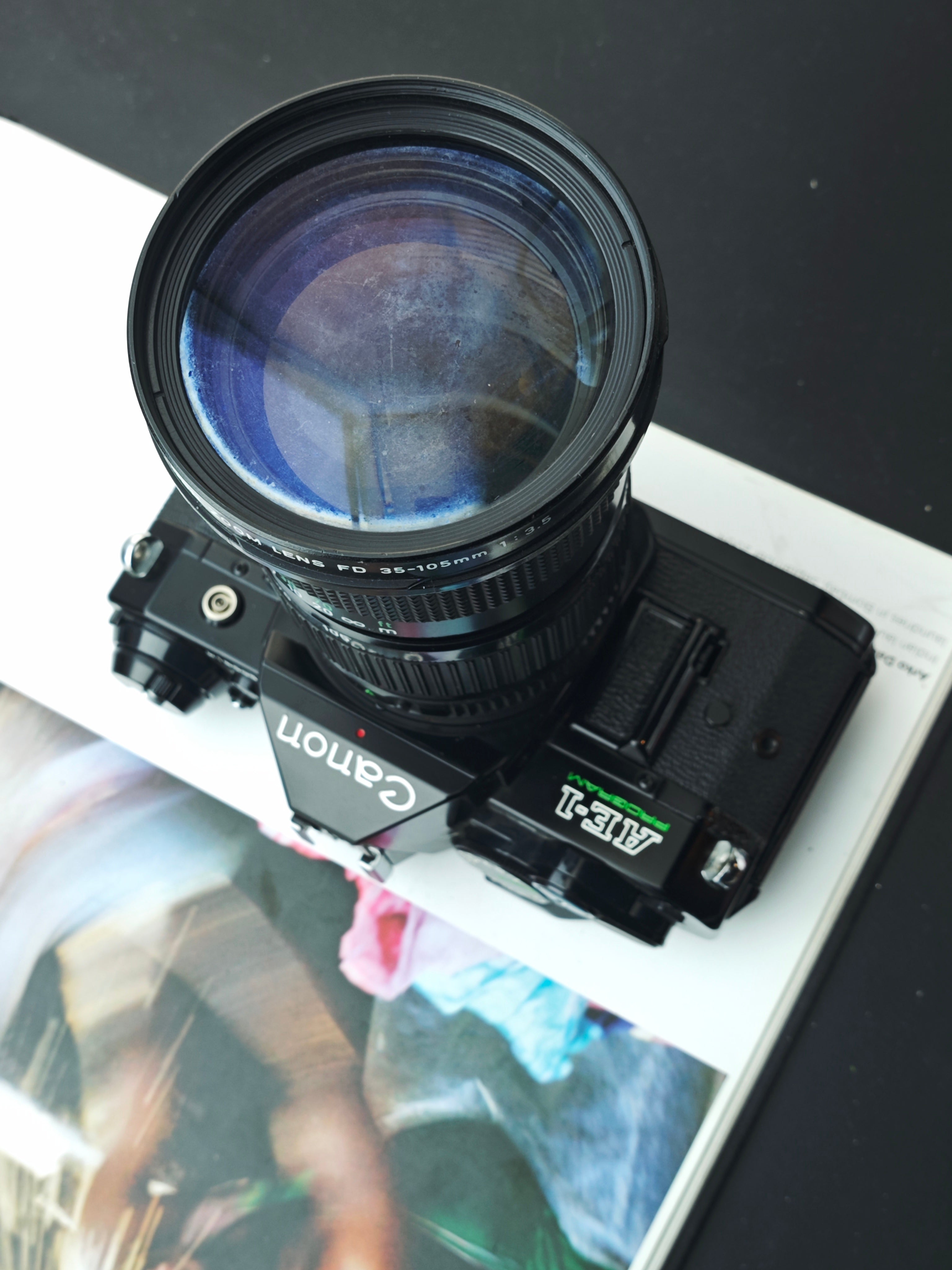 Canon AE-1 Program with Canon Zoom Lens FD 35-105mm F3.5 – UNIT