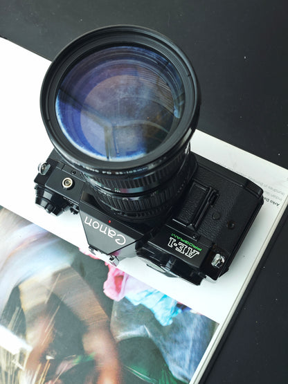 Canon AE-1 Program with Canon Zoom Lens FD 35-105mm F3.5