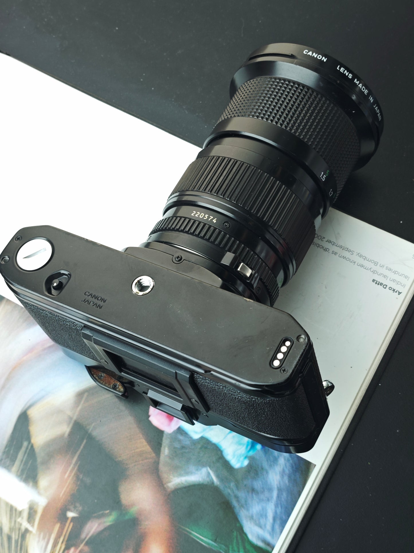 Canon AE-1 Program with Canon Zoom Lens FD 35-105mm F3.5