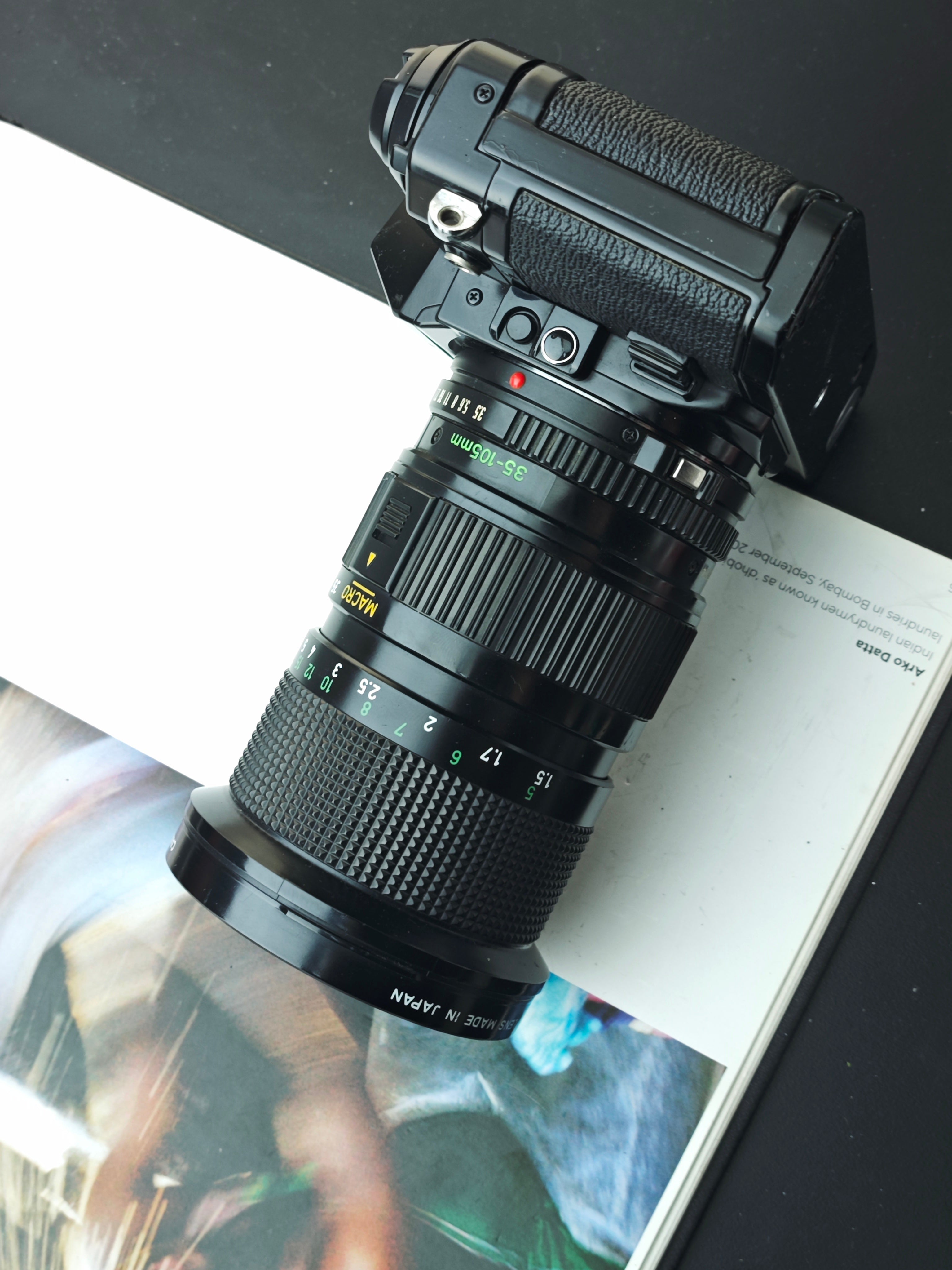 Canon AE-1 Program with Canon Zoom Lens FD 35-105mm F3.5 – UNIT