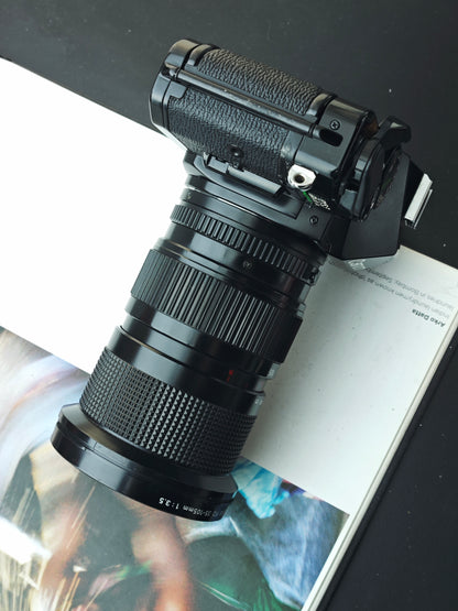 Canon AE-1 Program with Canon Zoom Lens FD 35-105mm F3.5