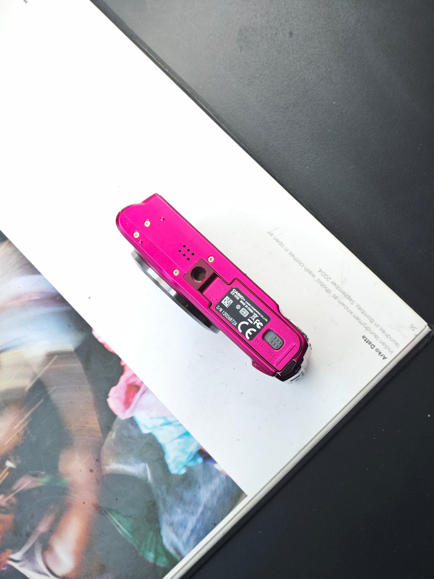 Used Casio EXILIM EX-H10 pink Digital Camera [No charger] #12026872A