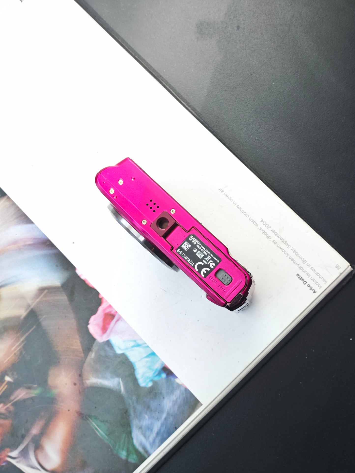 Used Casio EXILIM EX-H10 pink Digital Camera [No charger] #12026872A