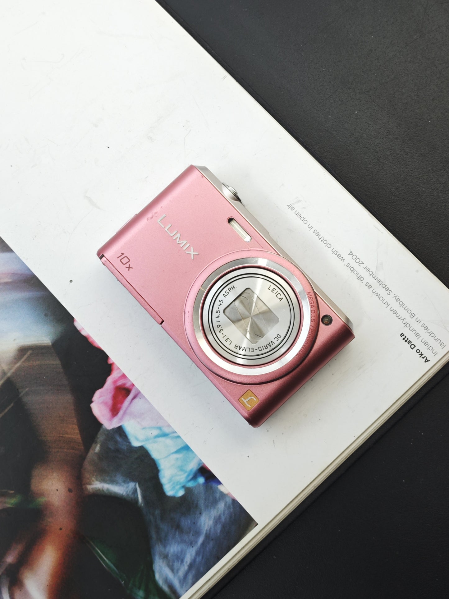 Used Panasonic Lumix DMC-SZ3 pink Digital Camera [JPN only, No charger]