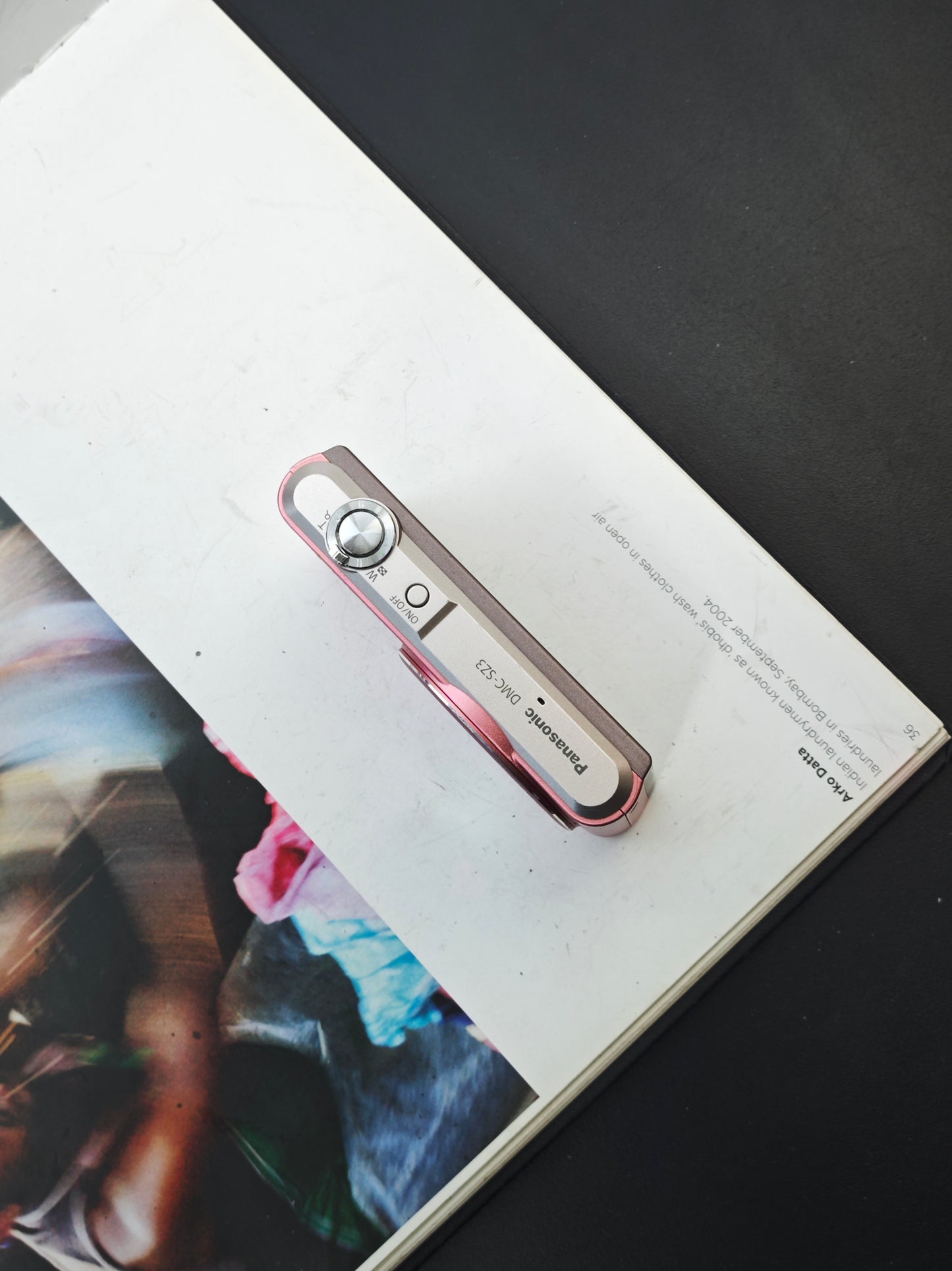 Used Panasonic Lumix DMC-SZ3 pink Digital Camera [JPN only, No charger]