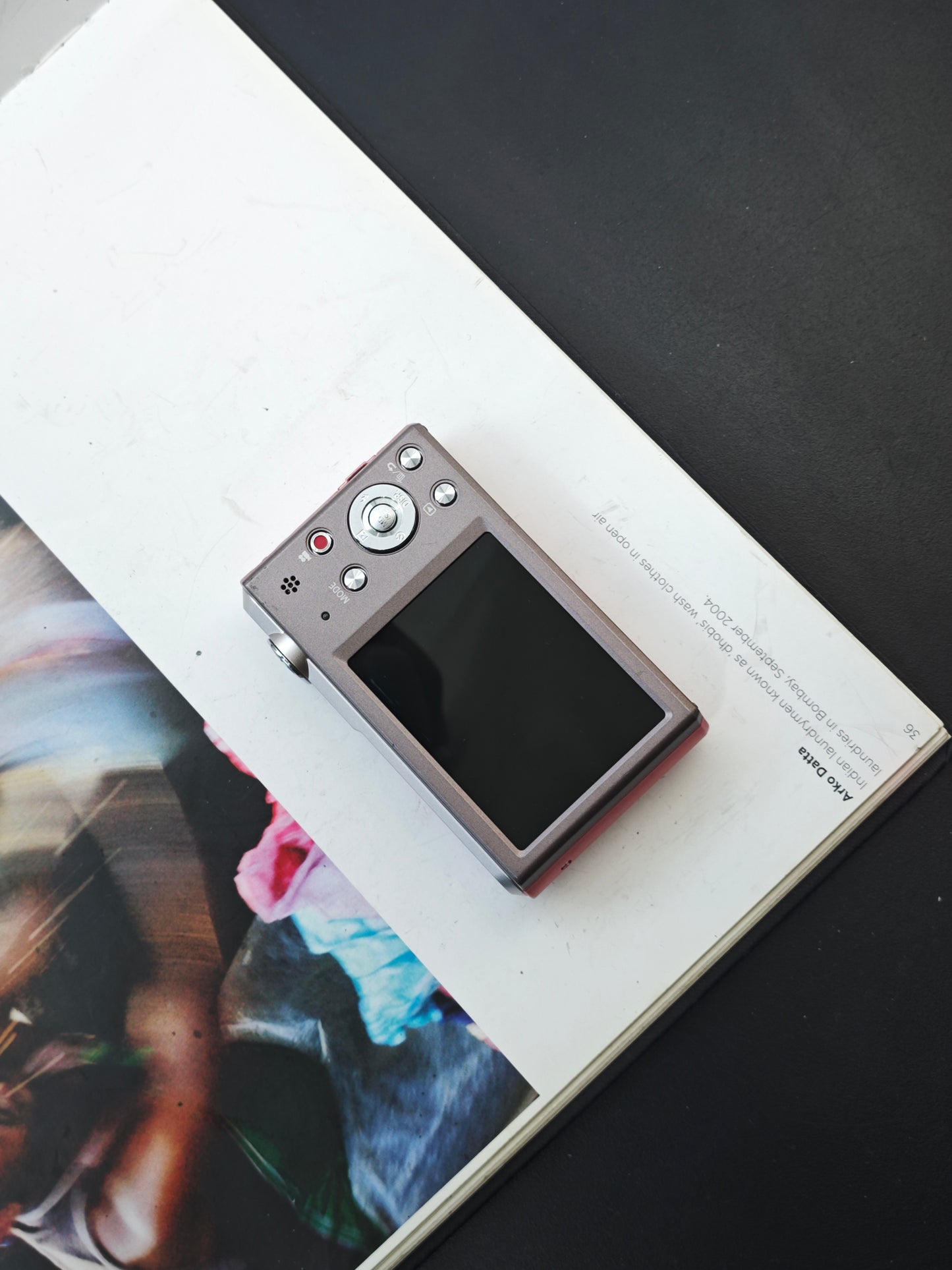 Used Panasonic Lumix DMC-SZ3 pink Digital Camera [JPN only, No charger]