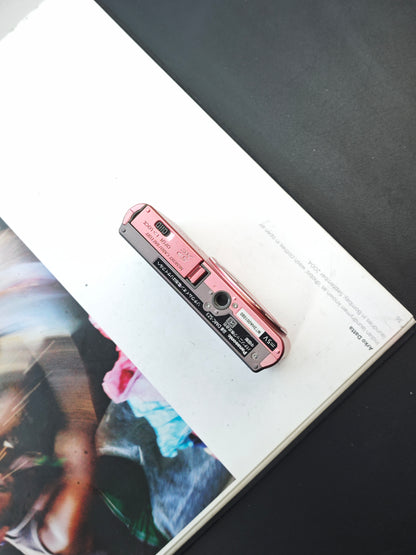 Used Panasonic Lumix DMC-SZ3 pink Digital Camera [JPN only, No charger]