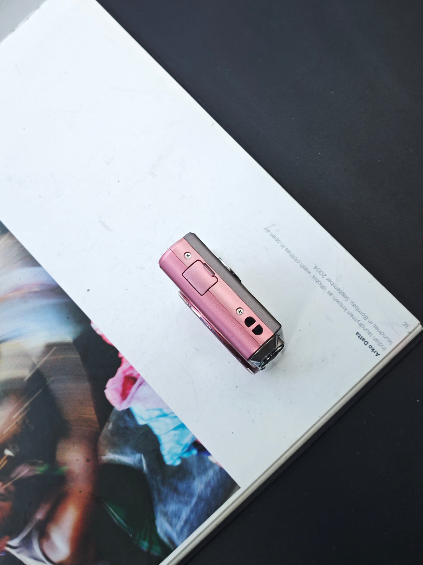 Used Panasonic Lumix DMC-SZ3 pink Digital Camera [JPN only, No charger]