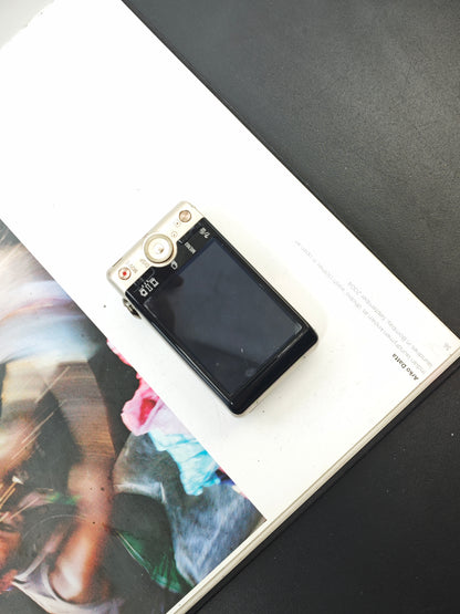 Used Sony Cyber Shot DSC-WX200 gold Digital Camera [JPN only, No charger]