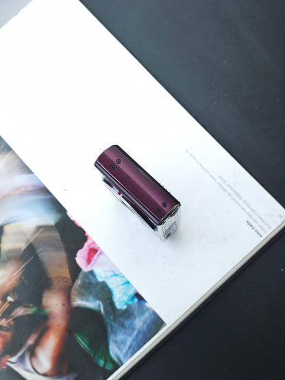 Used Panasonic Lumix DMC-FX66 purple Digital Camera [JPN only, No charger]