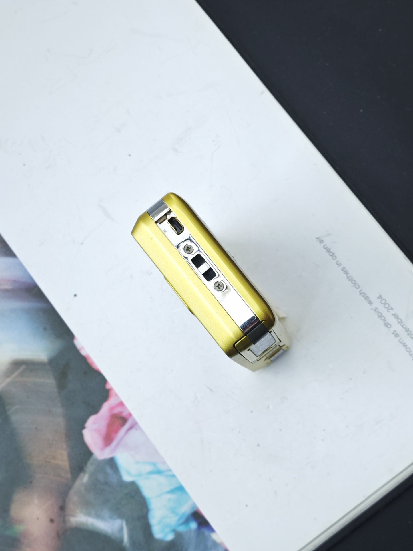 Used Casio EXILIM EX-Z800 yellow Digital Camera [No charger]