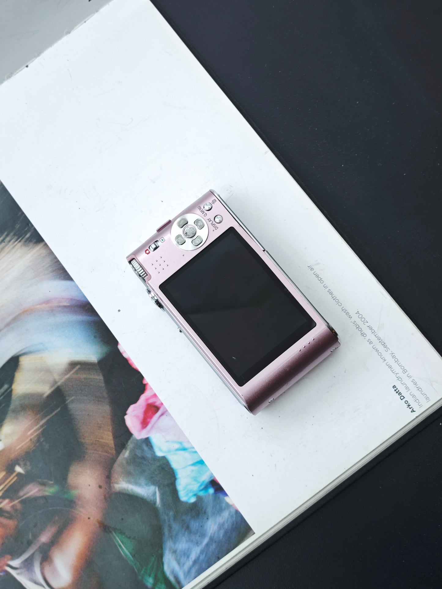 Used Panasonic Lumix DMC-FX66 pink Digital Camera [JPN only, No charger]