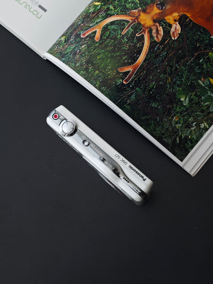 Used Panasonic Lumix DMC-SZ7 white Digital Camera [JPN only, No charger] #WS2FD002413