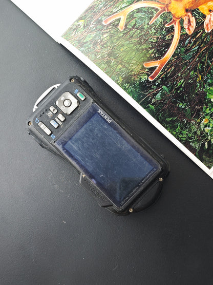 Used Pentax Optio WG-1 purple Digital Camera [No charger] #8215986