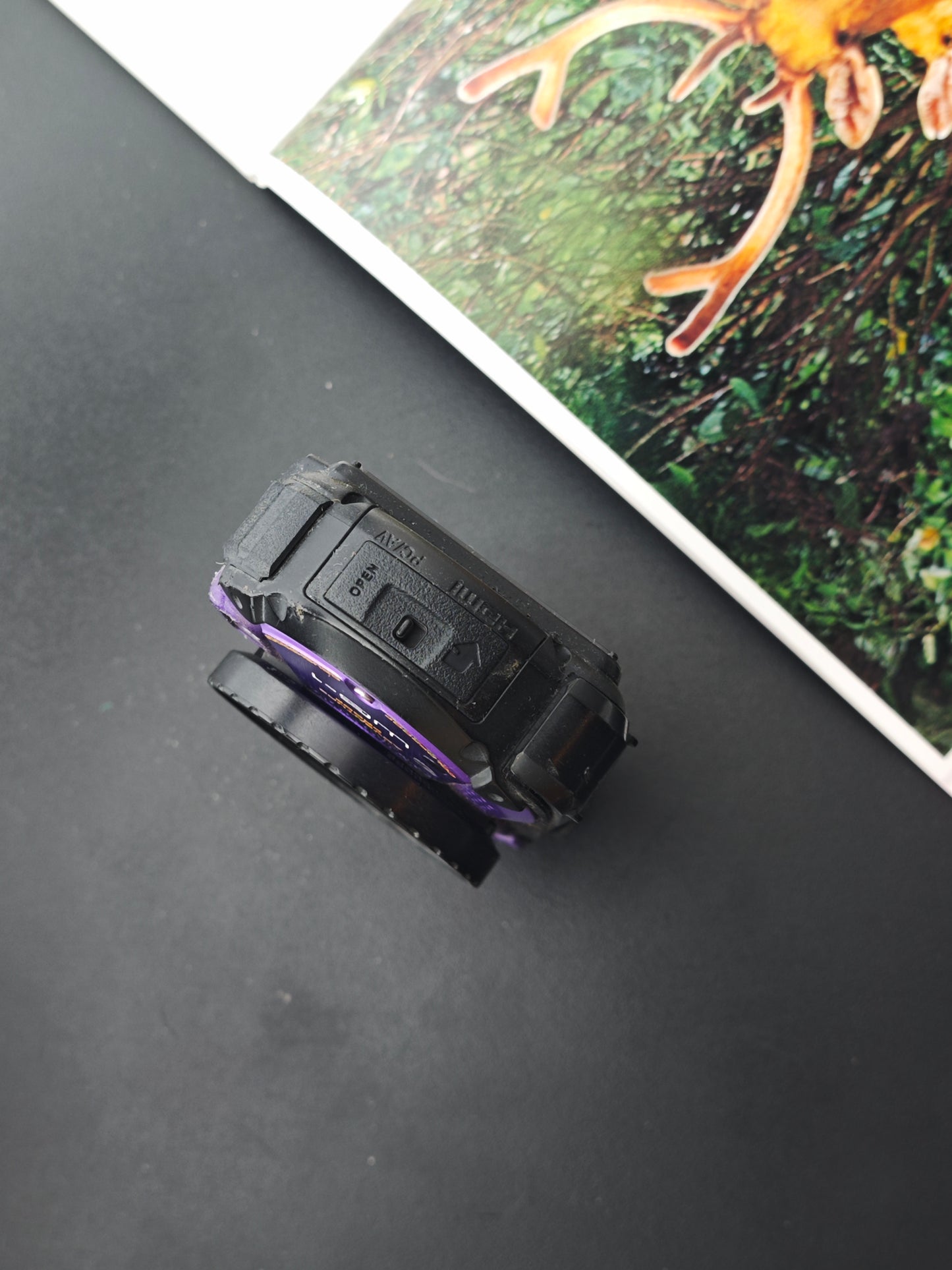 Used Pentax Optio WG-1 purple Digital Camera [No charger] #8215986