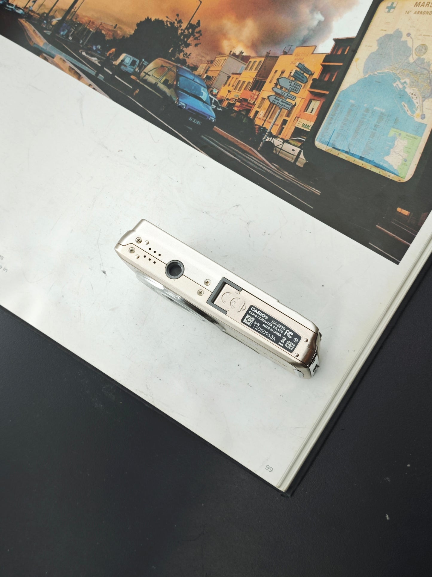 Used Casio EXILIM EX-Z270 Digital Camera [No charger]