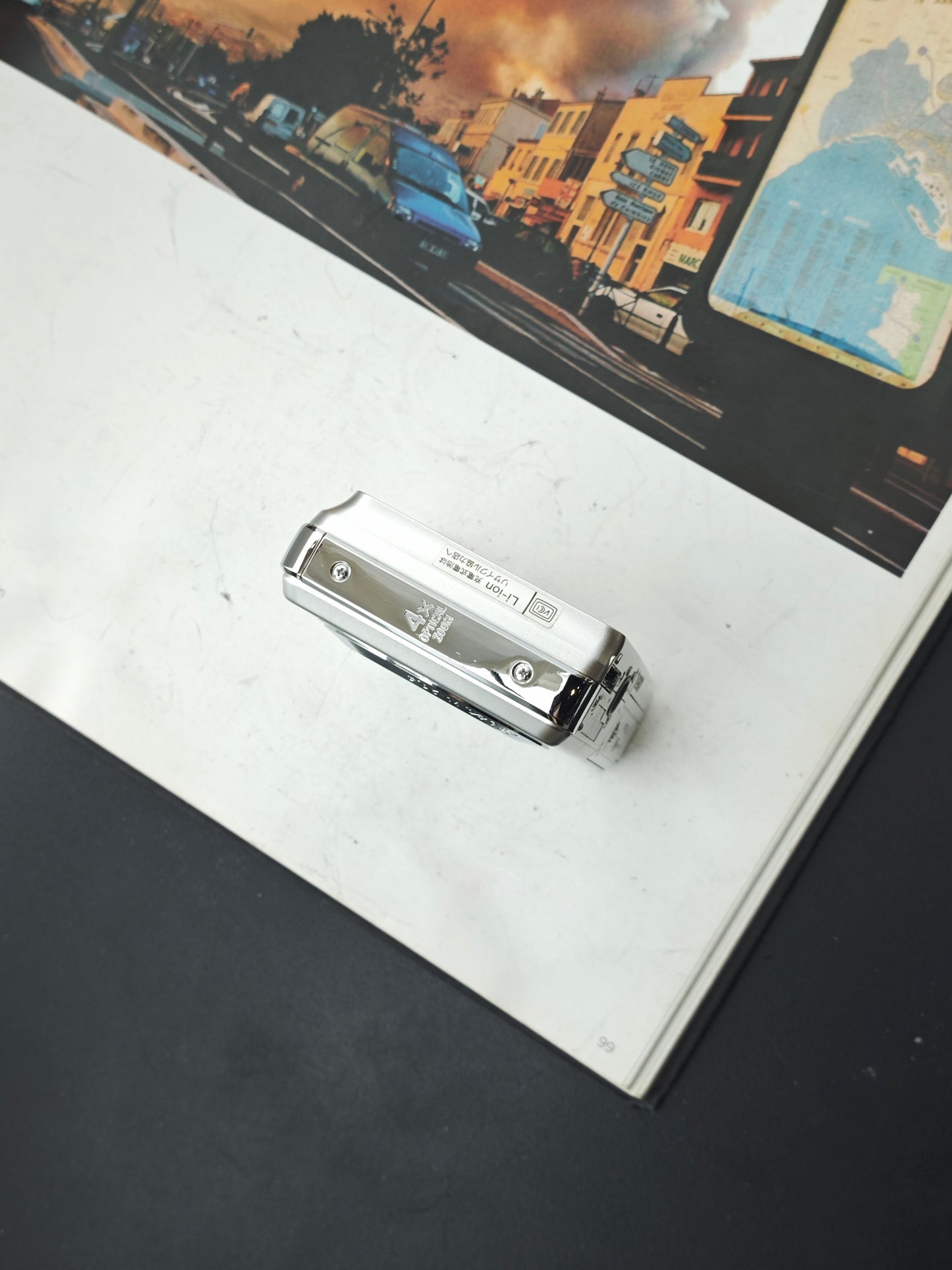 Used Sony Cyber-shot DSC-W220 silver Digital Camera [JPN only, No charger]