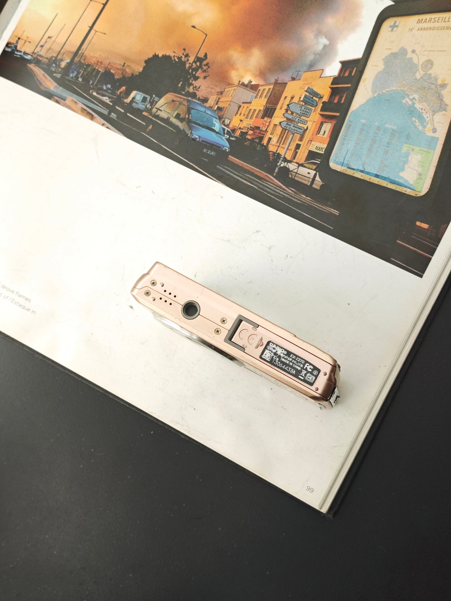 Used Casio EXILIM EX-Z270 Digital Camera #13064433A