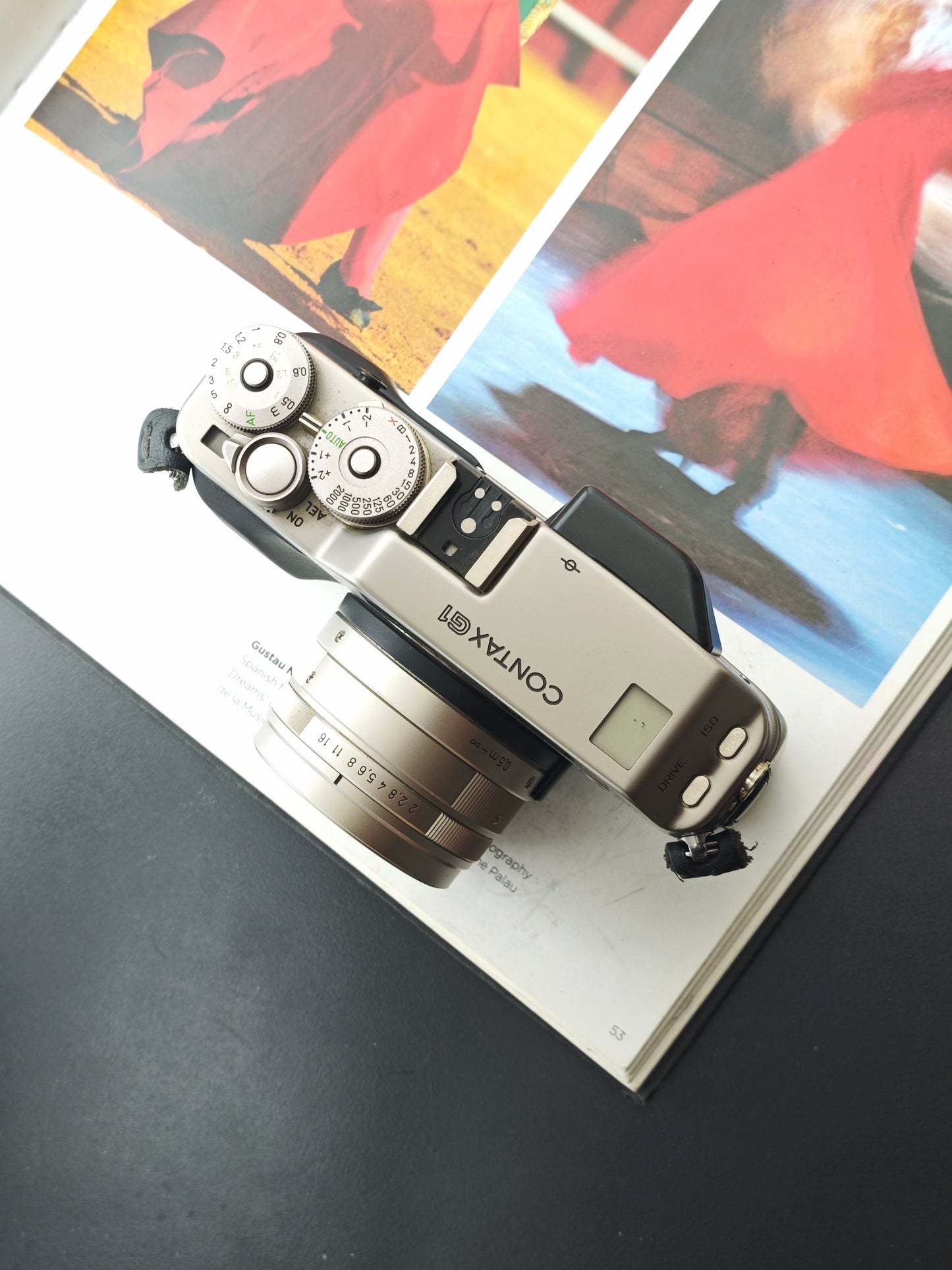 Contax G1 white label with Carl Zeiss Planar 45mm F2 T*