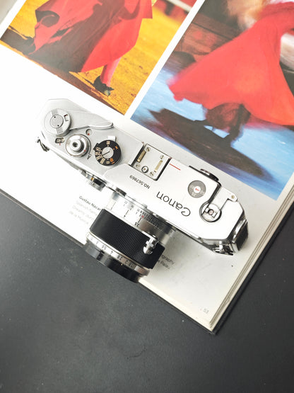 Canon L2 with Canon Lens 50mm F1.8