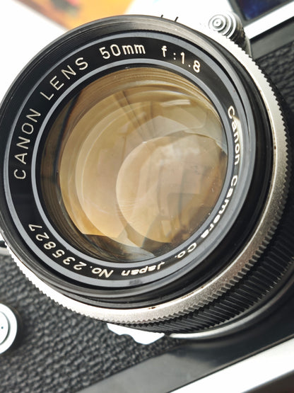 Canon L2 with Canon Lens 50mm F1.8