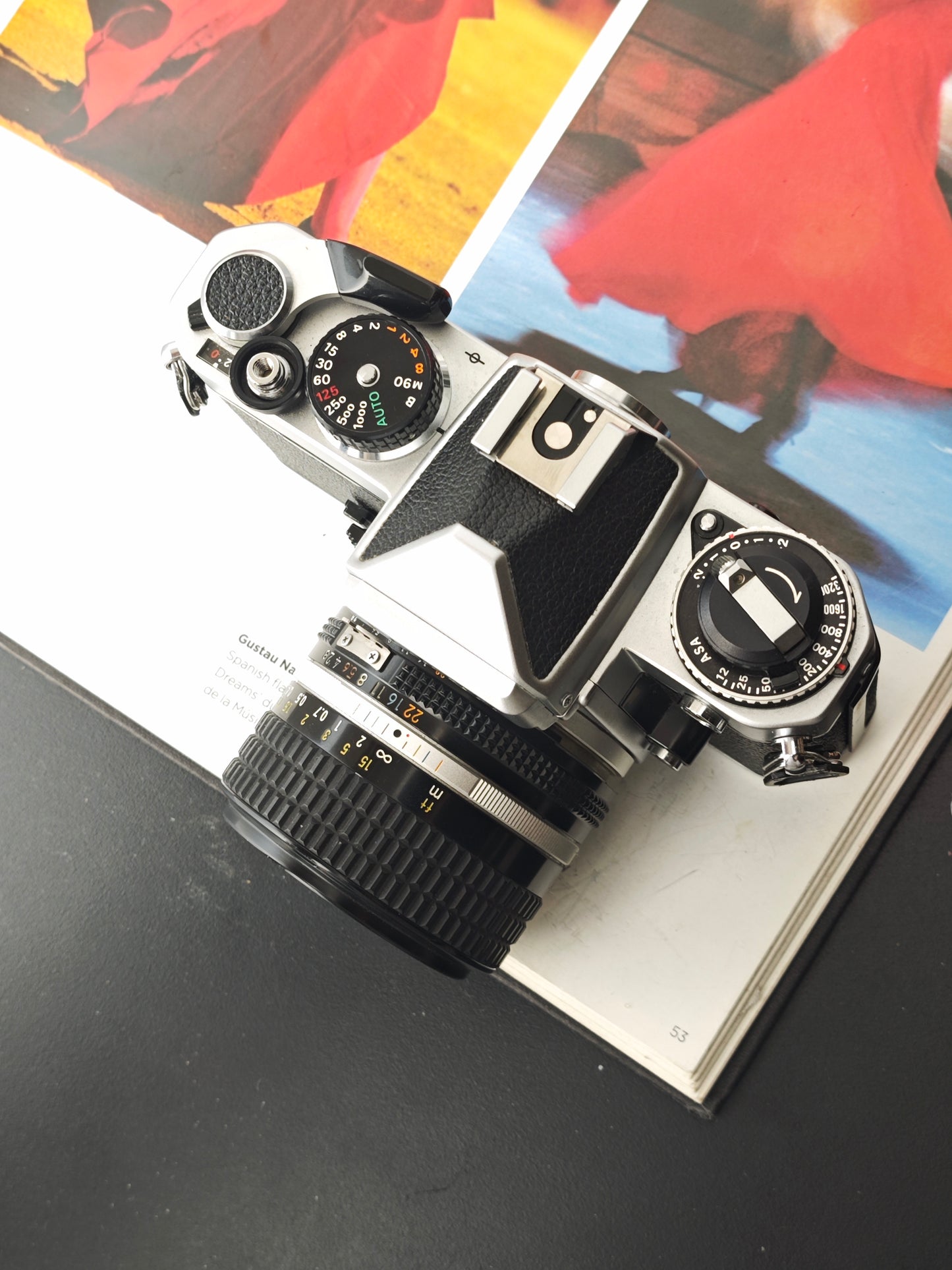 Nikon FE silver with Nikkor 28mm F2.8 Ai-S