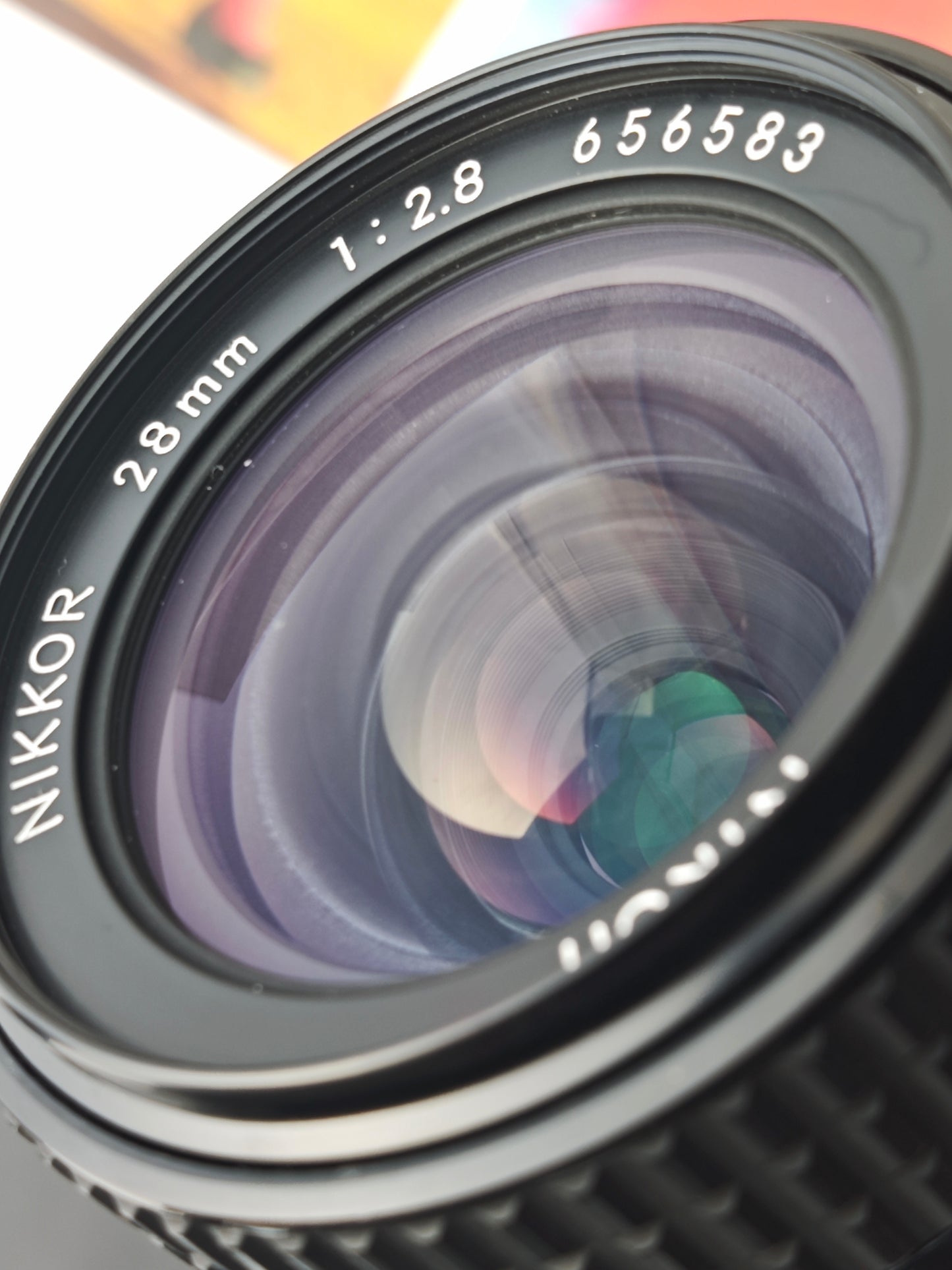 Nikon FE silver with Nikkor 28mm F2.8 Ai-S