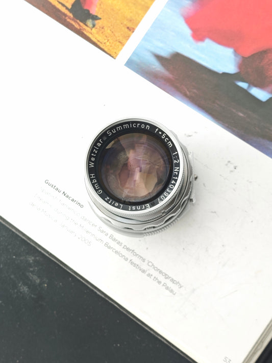 Ernst Leitz GmbH Wetzlar Summicon 5cm F2 Rigid version #1403907