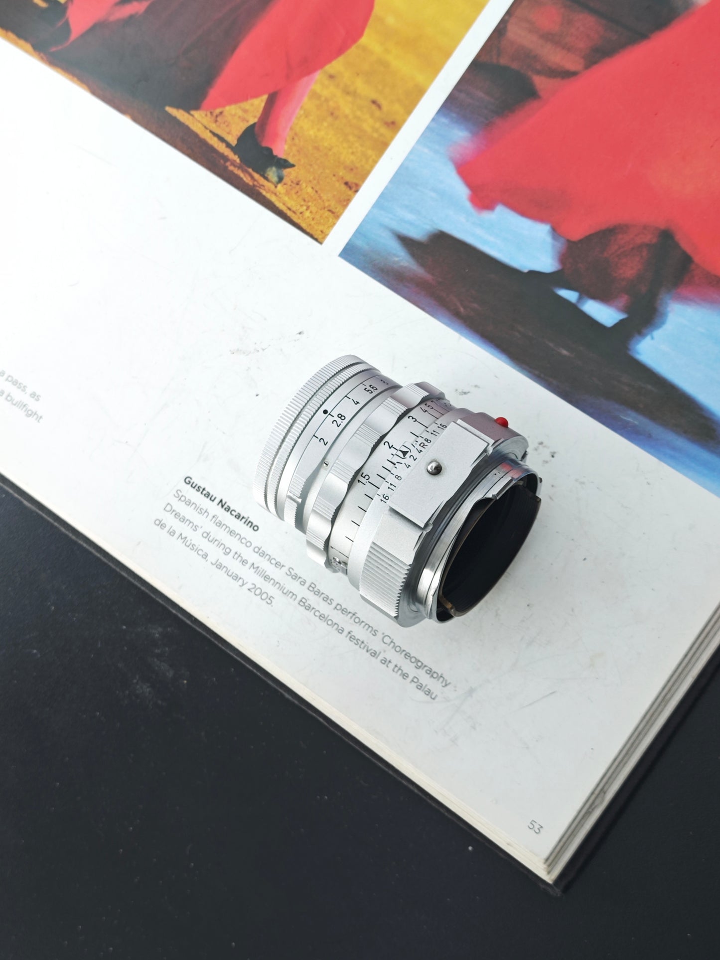 Ernst Leitz GmbH Wetzlar Summicon 5cm F2 Rigid version #1403907