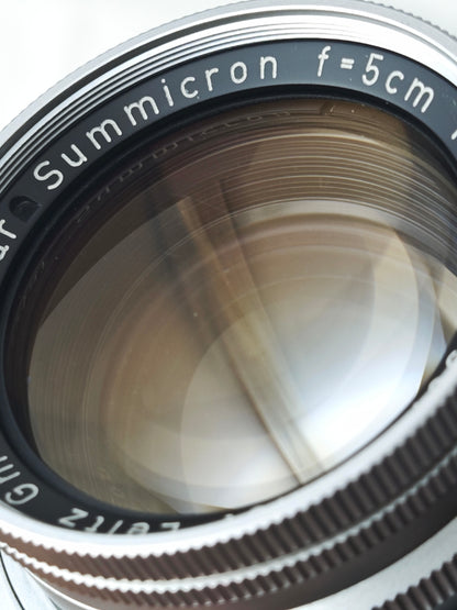 Ernst Leitz GmbH Wetzlar Summicon 5cm F2 Rigid version #1403907