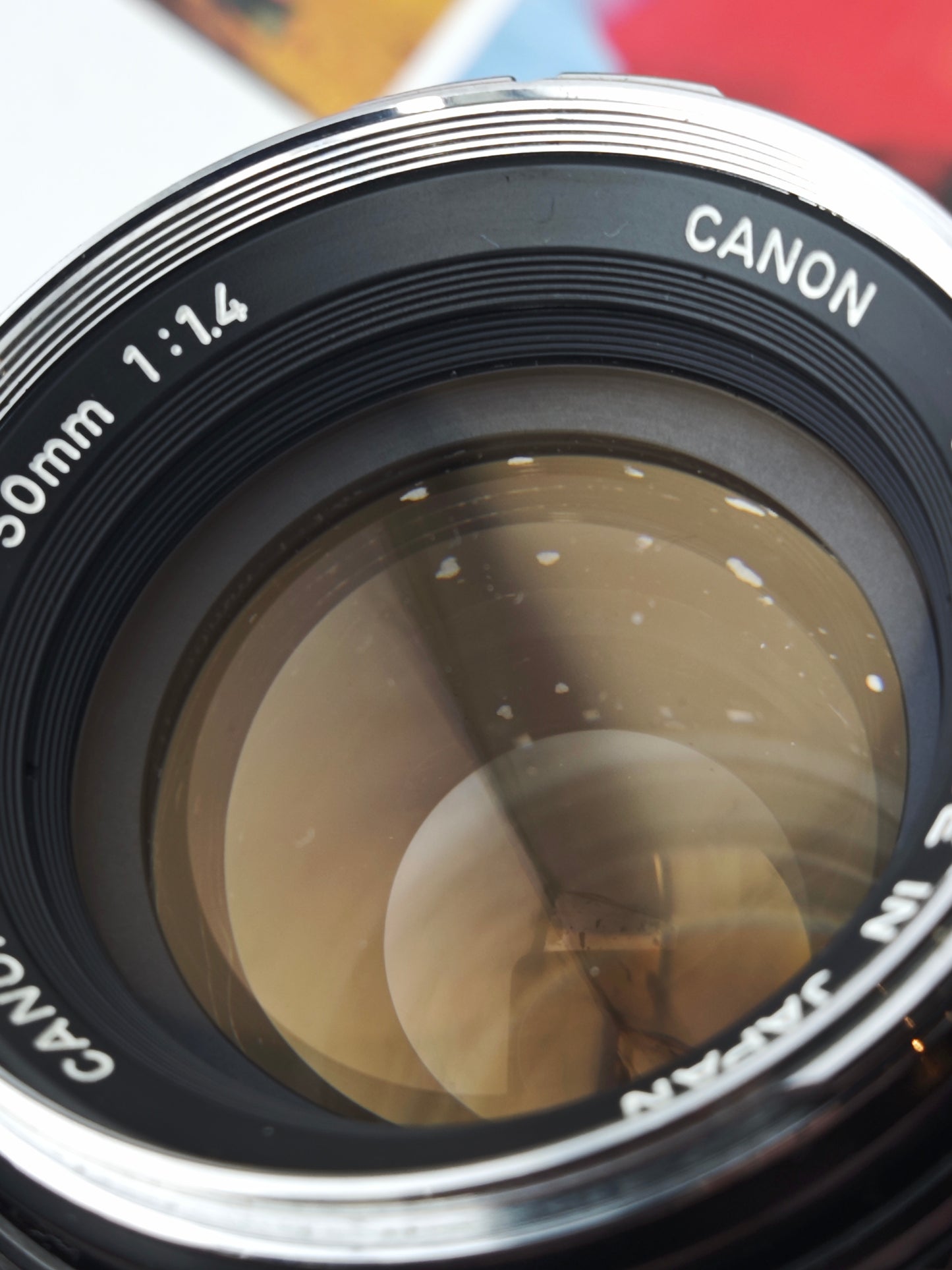 *READ* Canon Lens FD 50mm F1.4