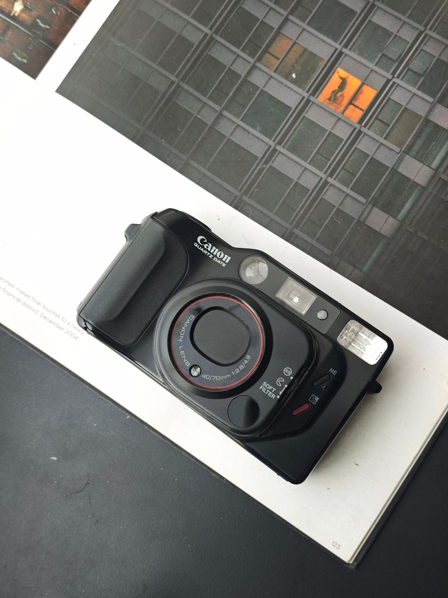 Canon Autoboy TELE Quartz Date #1439631