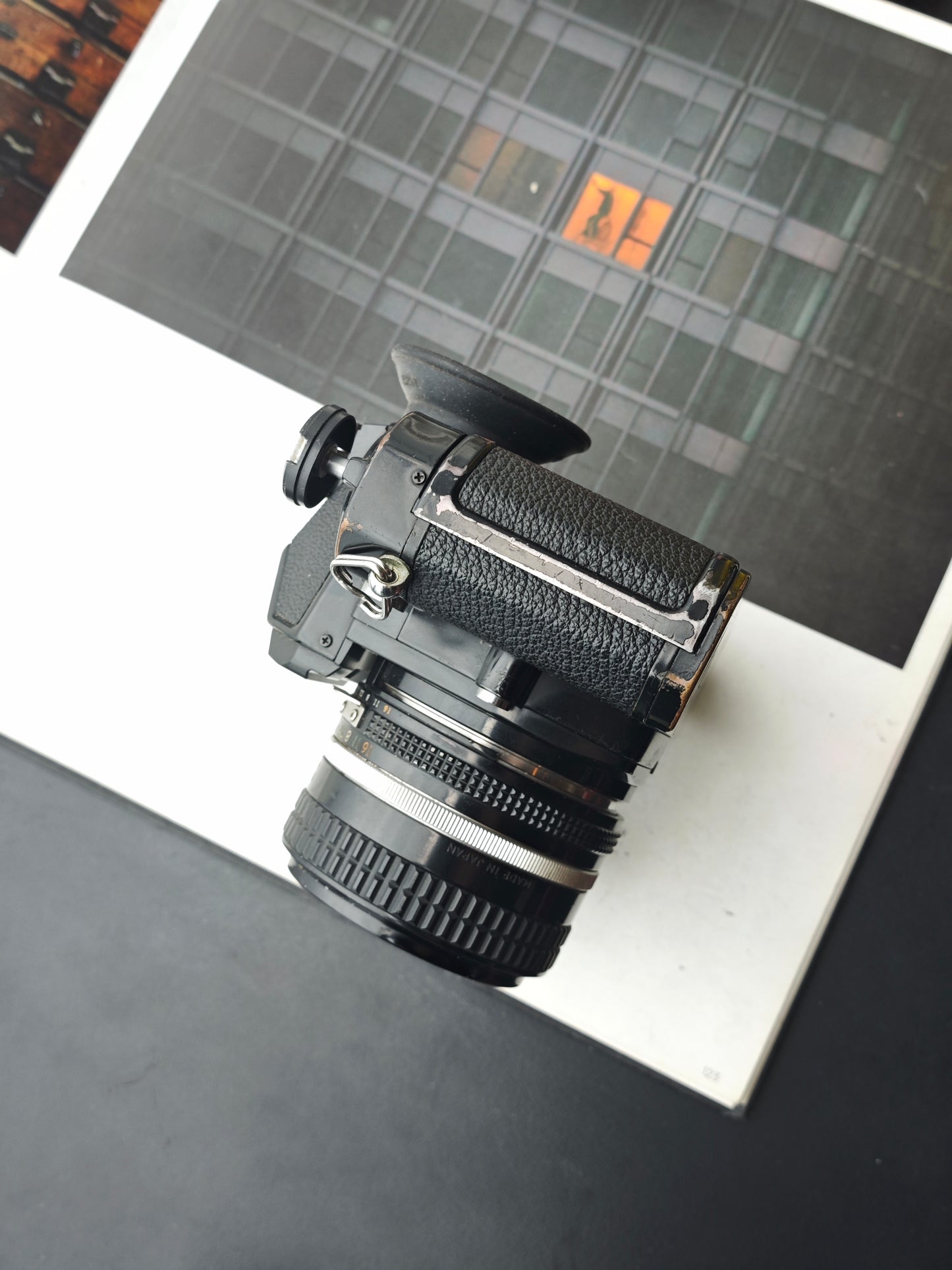 Nikon FM2 N7 black with Nikon Nikkor 50mm F1.4 Ai-S