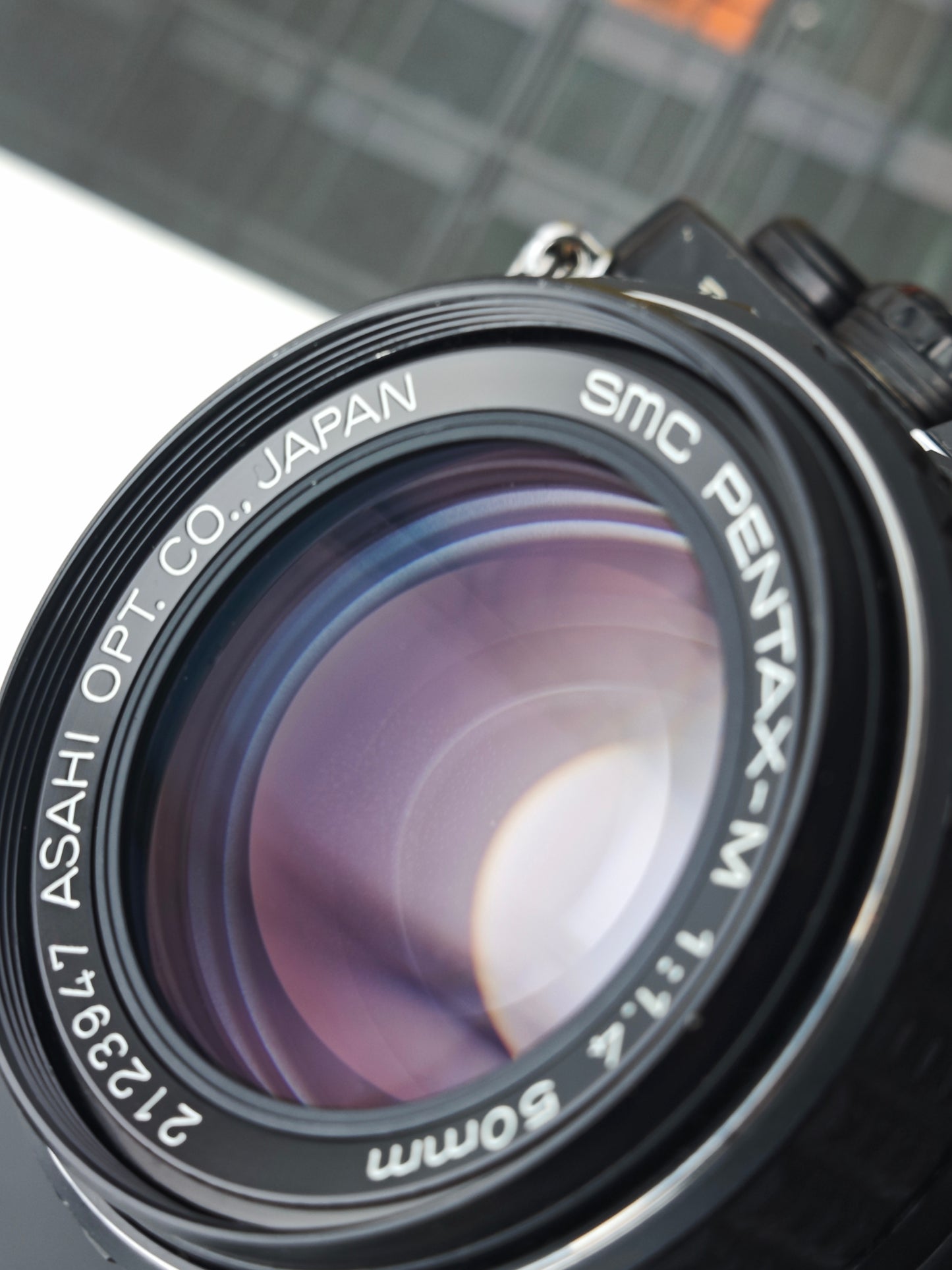 Pentax ME with SMC Pentax-M 50mm F1.4