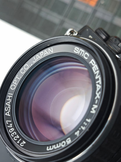 Pentax ME with SMC Pentax-M 50mm F1.4
