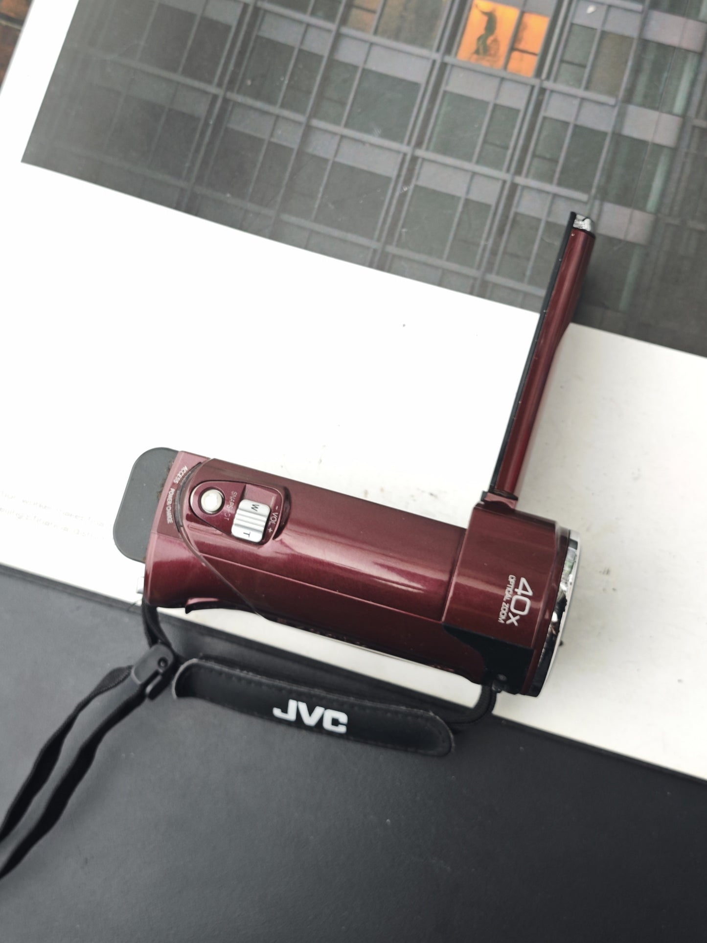 Used JVC GZ-HM460-R Camcorder #136N1004