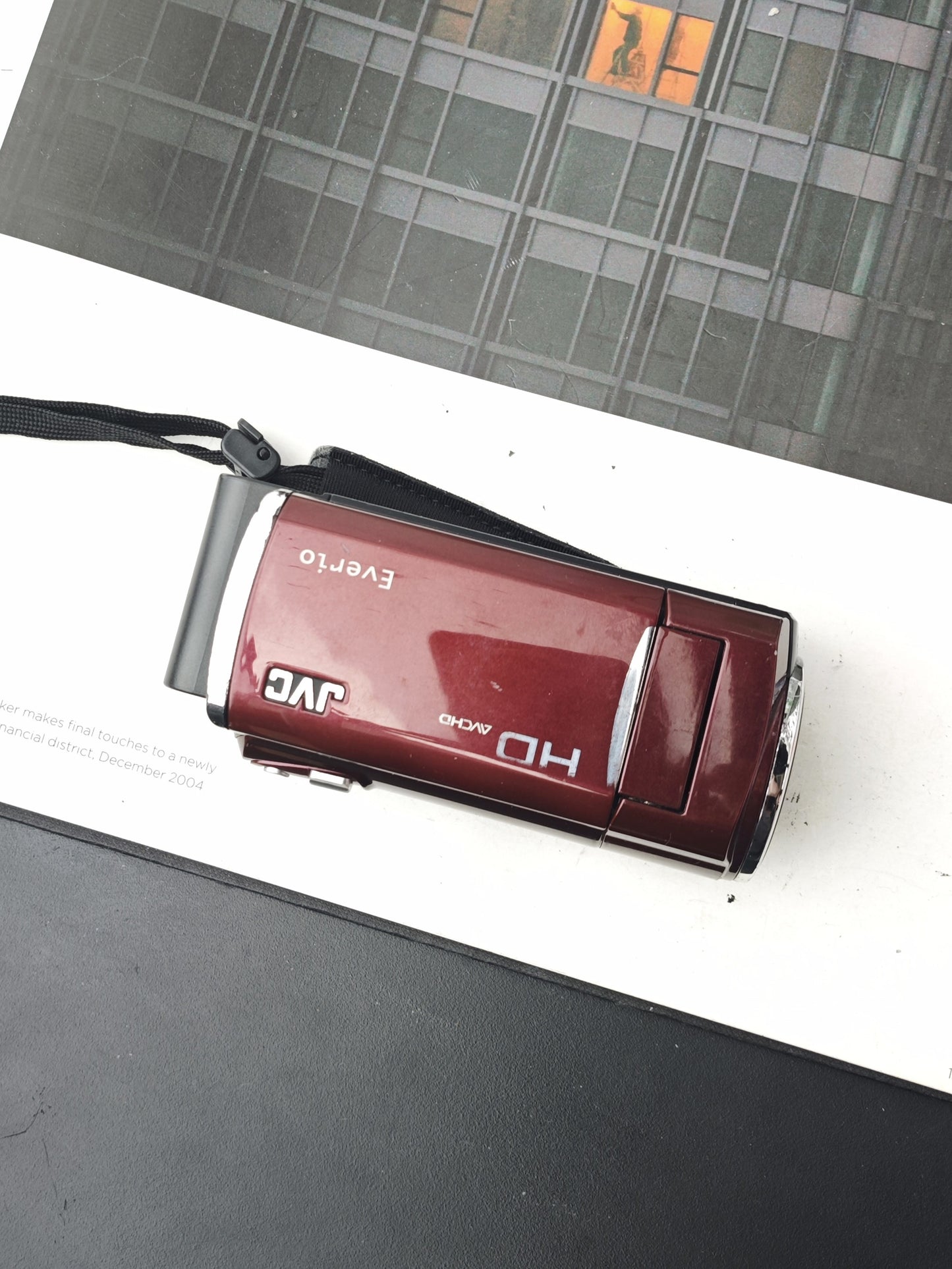 Used JVC GZ-HM460-R Camcorder #136N1004