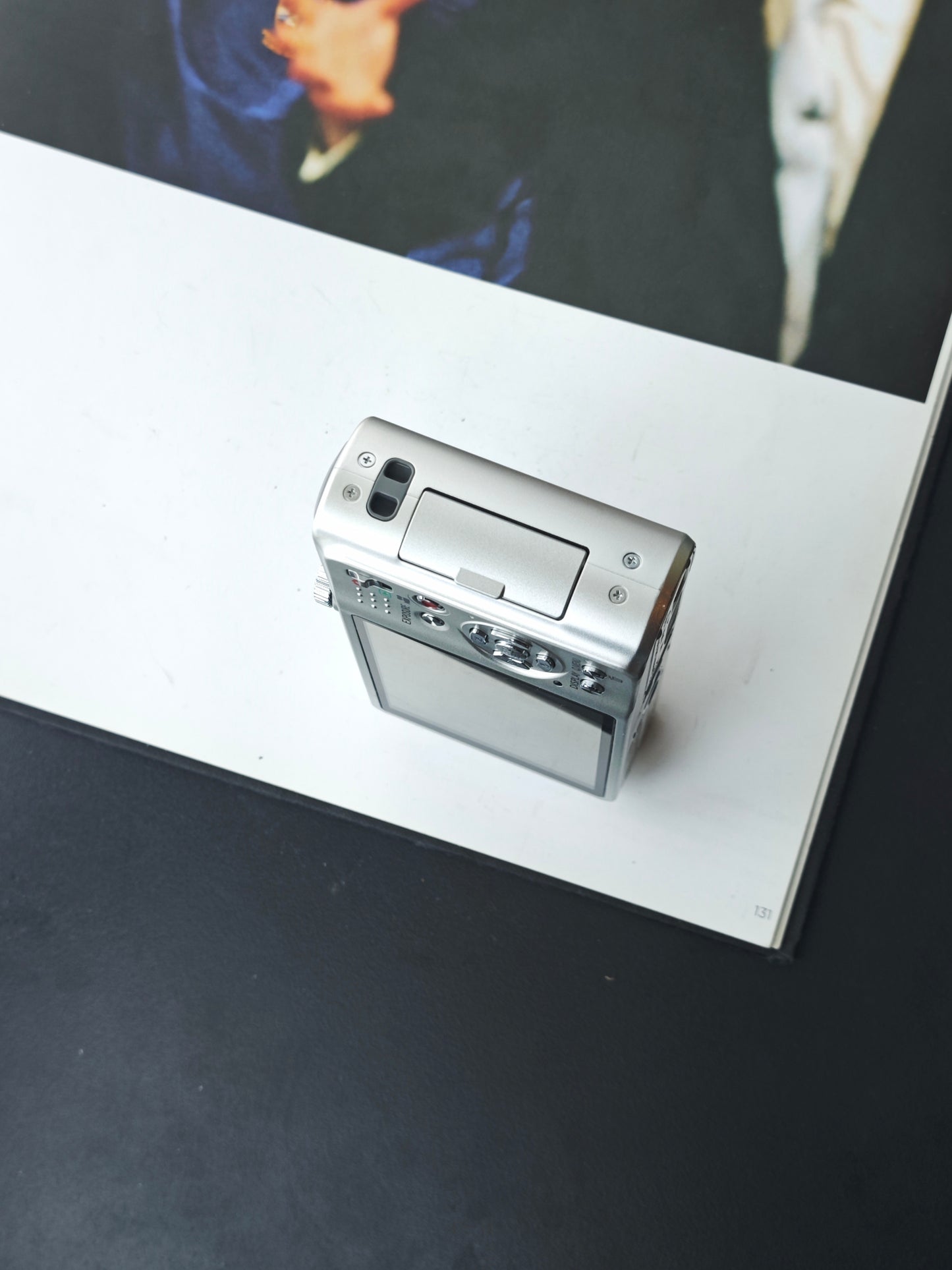 Used Panasonic Lumix DMC-TZ10 silver Digital Camera [JPN only, No charger]