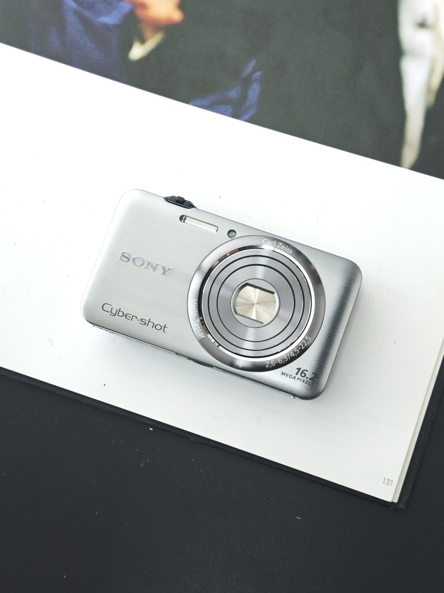 Used Sony Cyber-shot DSC-WX7 silver Digital Camera [JPN only, No charger]