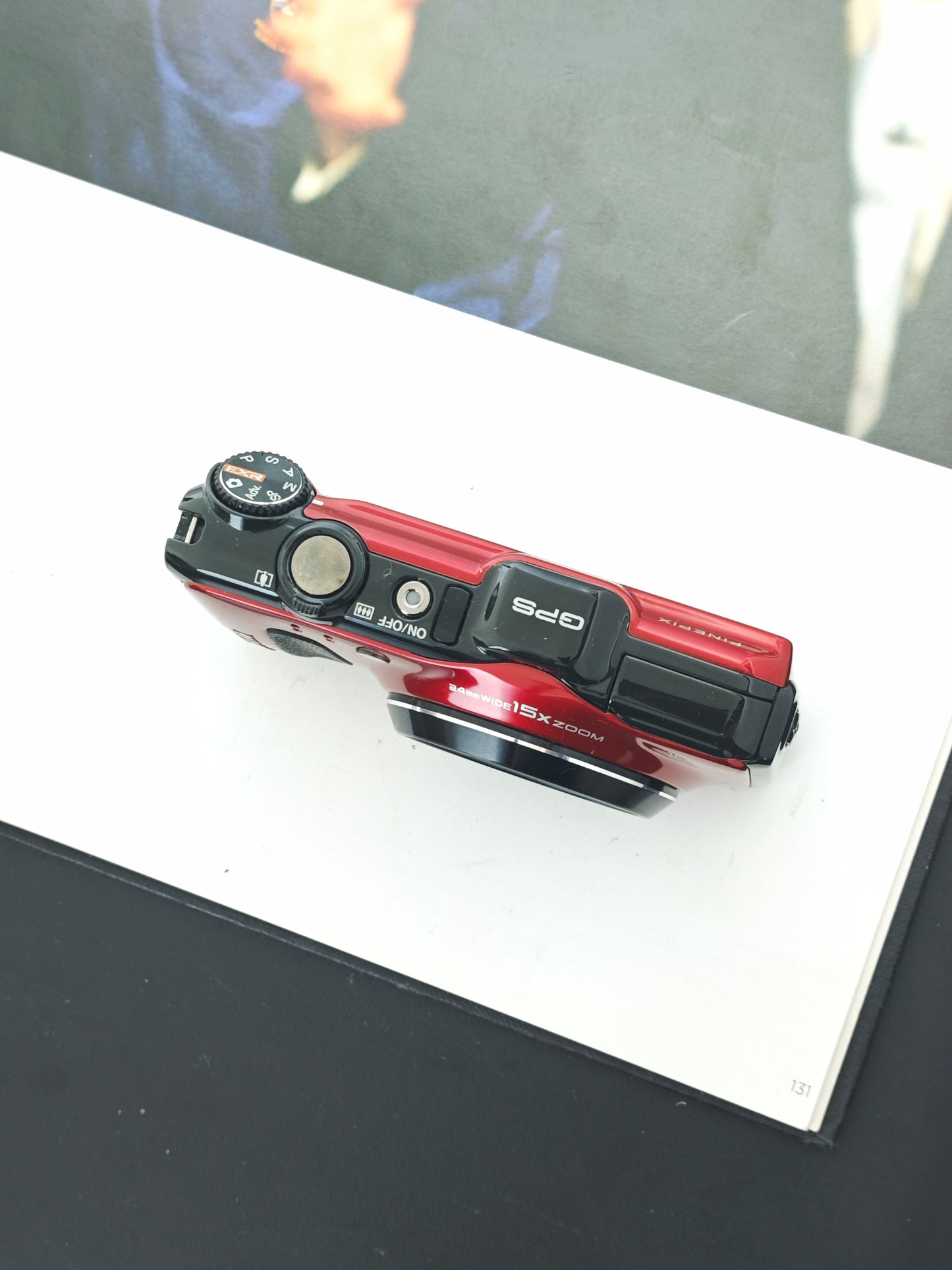 *READ* Used Fujifilm FinePix F600 EXR red Digital Camera